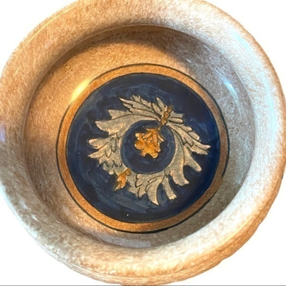 VINTAGE BOWL BIOGLOLI CM TUBBIO CT ITALY SIGNED